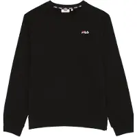 FILA Znin Logo Crew Sweat Black Talla: XS | Jerséis Outlet | Hombre | Negro