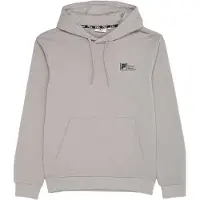 FILA Zwickau Graphic Logo Hoodie Ultimate Gray Talla: S | Sudaderas con Capucha Outlet | Hombre | Gris