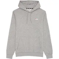 FILA Zevenar Logo Hoodie Medium Grey Melange Talla: M | Sudaderas con Capucha Outlet | Hombre | Gris