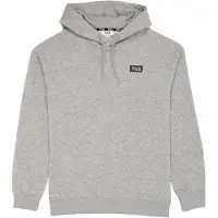 FILA Zeddam Logo Hoodie Medium Grey Melange Talla: M | Sudaderas con Capucha Outlet | Hombre | Gris