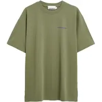 Armedangels - Maarkos Outgrown - Camiseta de manga corta size XXL, oliva