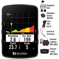 Bryton Ciclocomputador Rider 550d Cad/hrm