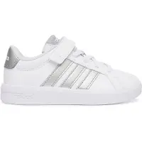 Adidas adidasZAPATILLA GRAND COURT 3.0 29 Cloud White / Silver Metallic / Silver Metallic Niño