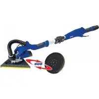 Dedra DED7758, Lijadora para paneles de yeso, Negro, Azul, Blanco, Acabado cepillado, 600 rpm, 1500 rpm, AC