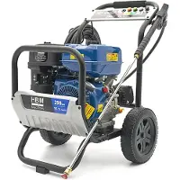 HBM limpiadora de alta presión de gasolina 290 bar 15,1 L/min 459 cc