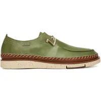 Pikolinos para hombre. M6L-4274C1 Zapatos de Piel San verde (40), Plano, 1 a 3cm, Cordones, Casual, Clásico, outlet 2026.