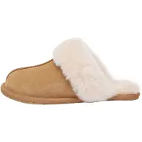 EVER AU Zapatillas de casa crema / brocado