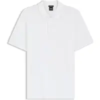 BOSS para hombre. 50553564 Polo Pallas blanco (S), Casual, Algodón, Manga corta, outlet 2026.