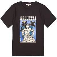 Garcia Camiseta azul / verde oscuro / negro / blanco natural