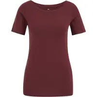 We fashion Camiseta borgoña