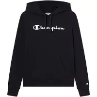Champion Sudadera negro / blanco