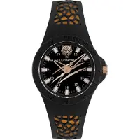 Plein sport Reloj analógico 'Thunderstorm' oro / naranja / negro / blanco