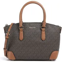Michael Kors Bolso de mano 'Murphy Marron' marrón