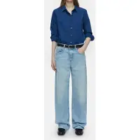 Closed Boyfriend Shirt Dark Blue Talla: XXS | Manga Larga Outlet | Mujer | Azul