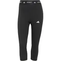 Adidas Pantalón deportivo 'TECHFIT Capri' azul noche / negro / blanco
