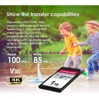 Transcend Tarjeta De Memoria Ts1tsdc300s 1tb