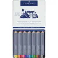 Faber-Castell Estuche Metálico 24 Acuarelas