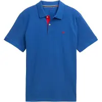 Tom Tailor Camiseta azul real / rojo