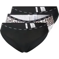 GUESS Braga ecru / marrón oscuro / rosa / negro
