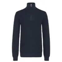 Blend Jersey ' BHDENO HALFZIPP ' azul oscuro