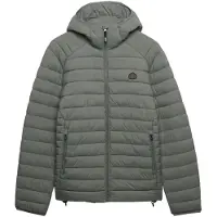 Superdry para hombre. M5012339A Chaqueta Fuji Lite gris (L), Casual, Nylon reciclado, outlet 2026.