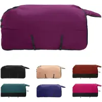vidaXL . Manta para caballos, color lila, 165 cm, de poliéster