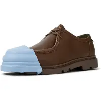 Camper Zapatos con cordón 'Junction' azul / marrón