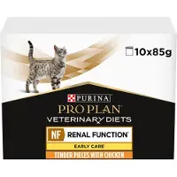 Purina Pro Plan VD NF Early Care Renal Function Gato Sobre Pollo - 10 x 85 g