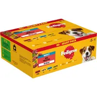 Pedigree Adult Selection en gelatina Bolsitas de comida - 80 x 100 g