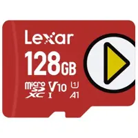 Lexar Tarjeta De Memoria 128gb Play Micro Sdxc Uhs-i C10 A2 V30 U3