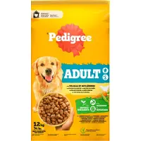 Pedigree Dry Adult - Pienso para perros - Aves y verduras - 12 kg