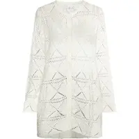 IZIA Cárdigan 'Lomasi' blanco lana