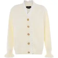 Faina Cárdigan blanco lana
