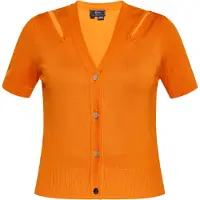 Faina Cárdigan naranja