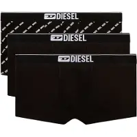 Diesel Calzoncillo boxer 'Damien' negro / blanco