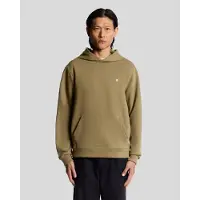 Lyle & Scott Diagonal Weave Hoodie Dusky Green Talla: XS | Sudaderas con Capucha Outlet | Hombre | Verde