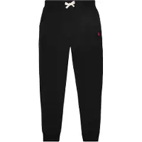 Ralph Lauren para niño. 323720897002 Joggers de felpa negro ((S) 6/7años= 136/138cm), Casual, Algodón, moda infantil,