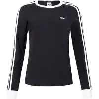 Adidas adidasCamiseta MANGA LARGA 3 STRIPES (ENTALLADA) 2XS Black / White Mujer