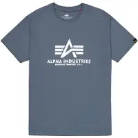 Alpha industries Camiseta azul / blanco