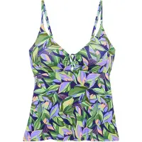 s.Oliver Top de tankini navy / azul paloma / menta / verde claro