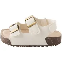 Next Sandalias blanco lana