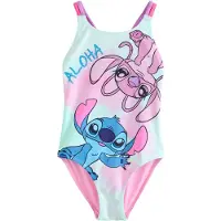 Next Traje de baño azul oscuro / azul claro / malva / rosa claro