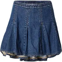 Levi's para mujer. 005DV-0003 Falda Godet Mini marino (28), Casual, Algodón, outlet 2026.