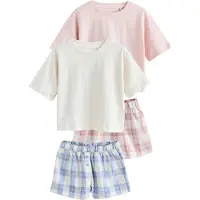 Next Pijama azul paloma / rosa / altrosa / blanco