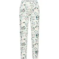 s.Oliver Pantalón de pijama azul claro / verde oscuro / naranja pastel / blanco