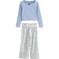 Next Pijama azul oscuro / azul claro / blanco