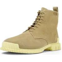 Camper para mujer. K400830-004 Botines de Piel Pix marrón (35), Plano, 1 a 3cm, Cordones, Casual, outlet 2026.