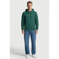 FILA Unisex Zoltan Logo Hoody Posy Green Talla: M | Sudaderas con Capucha Outlet | Unisex | Verde