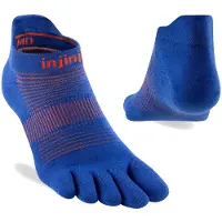 Injinji - Run Lightweight No-Show - Calcetines de running size 44,5-47, azul