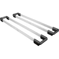 BLANCO : Sistema de rieles ETAGON – Acero inoxidable/plástico / Accesorios